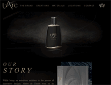 Tablet Screenshot of larcperfumes.com